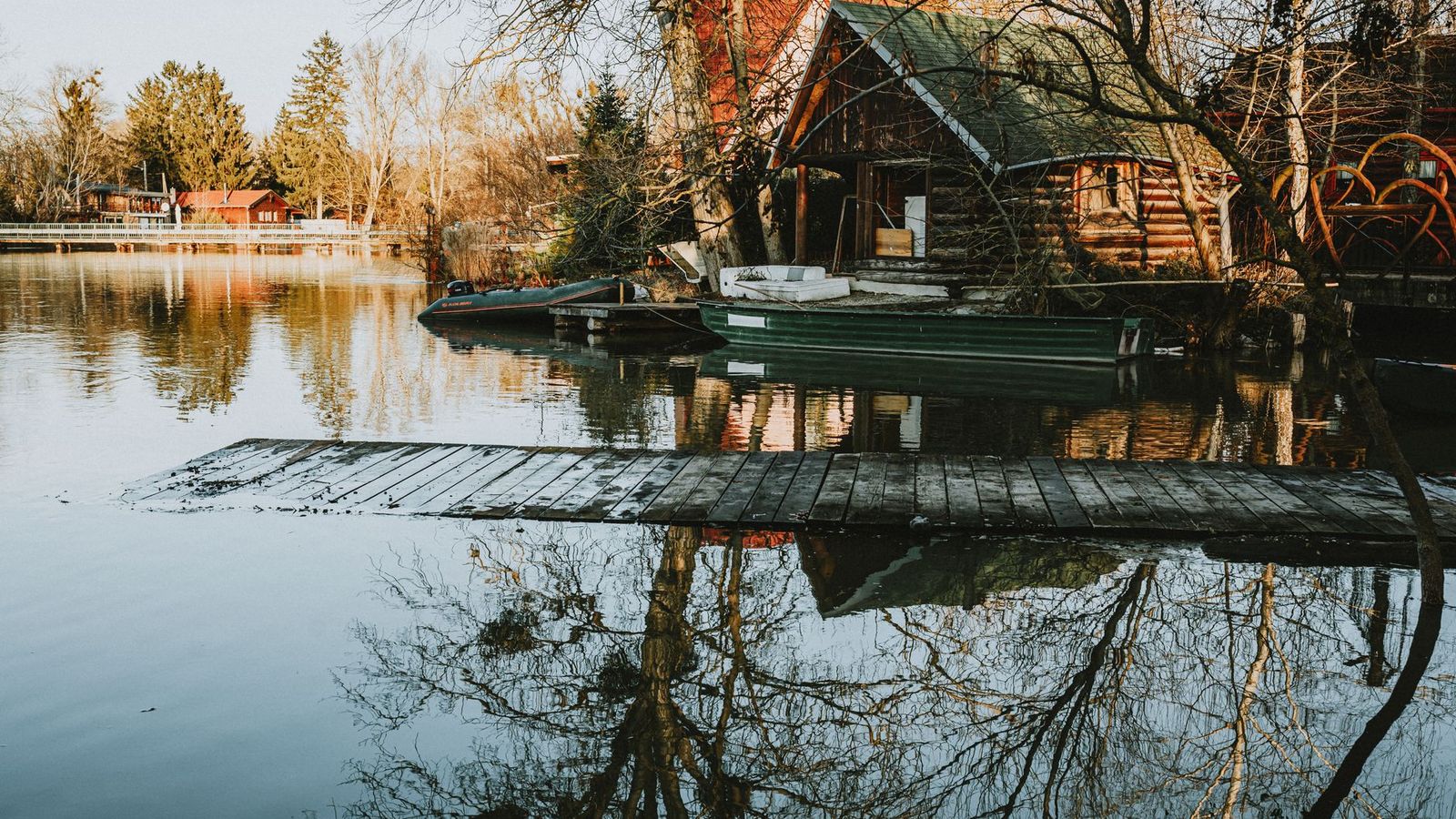 Opening the cottage