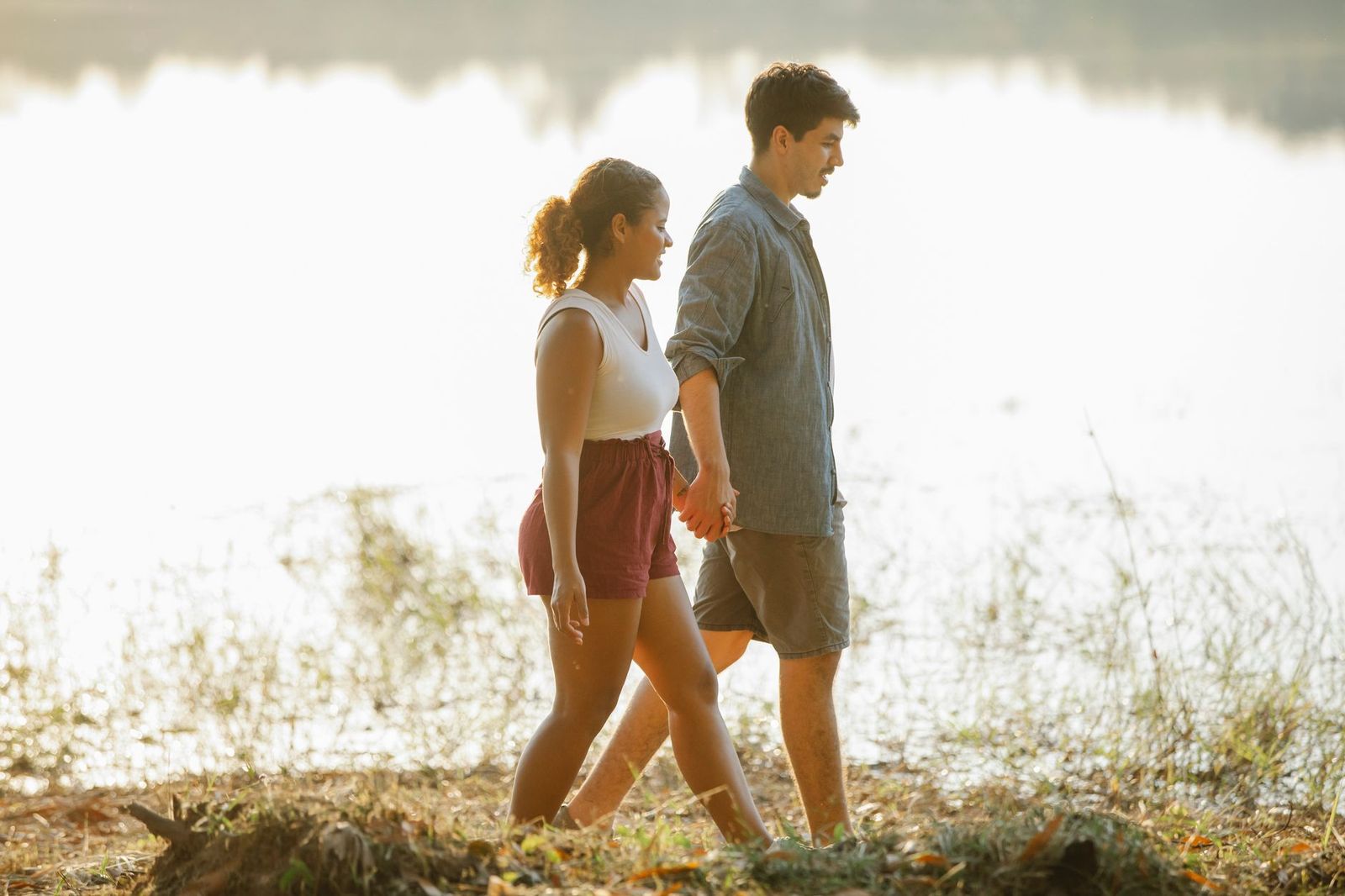 A walk by the water before dinner: the chauffeur parks nearby and the evening unfolds