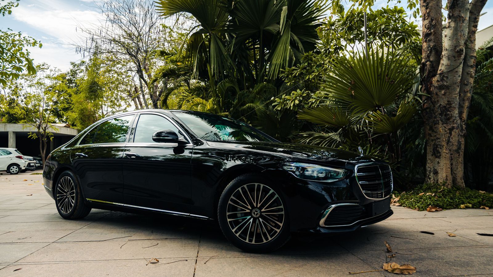 Mercedes S-Class first-class sedan